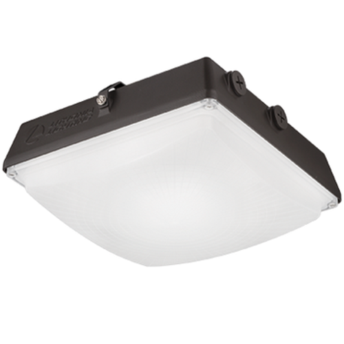 LED Canopy Light, 6600 Lumens, 4000K, 120-277V, Bronze Finish - Model CNY LED P2 40K MVOLT DDB M4