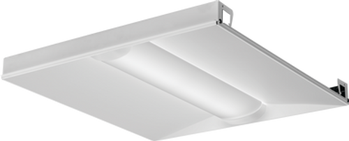 Lithonia Lighting - Lensed troffer - 2 ft. x 2 ft. BLT low-profile recessed LED lay-in with curved, linear center element and 2000 lumens, 3500 kelvin CCT - Model 2BLT2 20L ADP EZ1 LP835