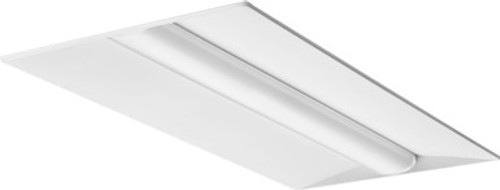 Lithonia Lighting - Lensed troffer - 2 ft. x 4 ft. BLT low-profile recessed LED lay-in with curved, linear center element and 4000 lumens, 3500 kelvin CCT - Model 2BLT4 40L ADP EZ1 LP835