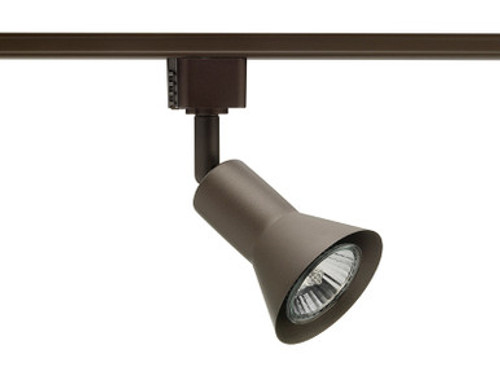 Juno - Track lighting - Flare 120V, 35-50W PAR16/MR16 GU10, Black (BL), Painted Bronze (BZ), Satin Chrome (SC) or White (WH) finish. - Model R715 BZ