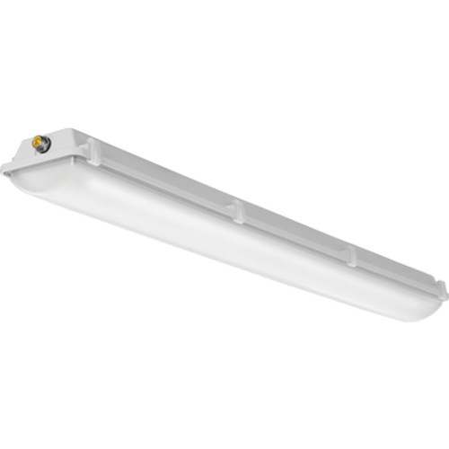 Lithonia Lighting FEM L48 4L MVOLT 5K - Low-profile enclosed & Gasketed industrial LED, 48IN, Four Lamps, 120V-277V, 5000K