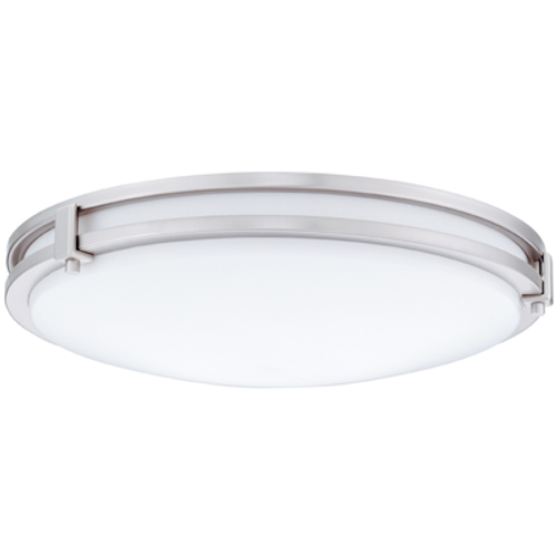 Lithonia Lighting - Decorative ceiling or flush mount fixture - The FMSATL can be left on for continuous 24/7 hour operation. - Model FMSATL 13 14840 BN M4