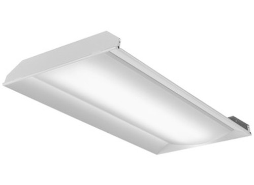 Lithonia Lighting - Recessed lighting - The 2 ft. by 4 ft. FSL LED lensed lay-in delivers 4800 lumens and 4000 kelvin CCT for quality illumination in applications where LED is desired and budget-consciousness is needed. - Model 2FSL4 48L EZ1 LP840