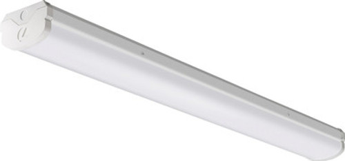 Lithonia Lighting - Light emitting diode LED optic lighting - 4' LED Wraparound, Nominal 10,000 lumens, Acrylic diffuser, linear prismatic lens, Generic dimming driver (0-10v), dims to 10pct, 80+ CRI, 4000K, SKU - 2526LP - Model BLWP4 100L ADP GZ10 LP840