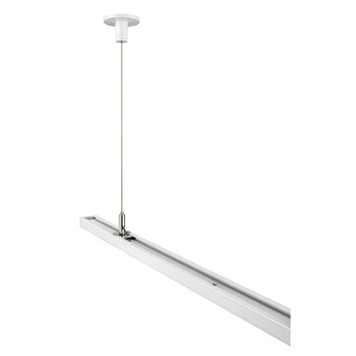 Juno - Track lighting - Rigid Ceiling, Suspension Only Kit 48-inch Cable Length, White Finish - Model T597 48IN WH