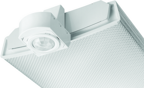Lithonia Lighting LBL4W 7000LMHE 80CRI 40K MIN10 GZT MVOLT - Curved-basket LED wraparound designed to deliver ambient lighting for surface-mount ceiling applications. Ideal for hallways, offices, closets and many other applications - LBL4W 7000LMHE 80CRI 40K MIN10 GZT MVOLT