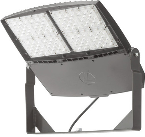 Lithonia Lighting RSXF4 LED P6 40K WFL HVOLT YKC64 DDBXD - RSXF LED Flood Size 4, 71645 Lumens, 4000K Cool White, Wide flood, 347-480V, Yoke with Cord 16g 4ft, Dark bronze finish - RSXF LED4 LED P6 40K WFL HVOLT YKC64 DDBXD