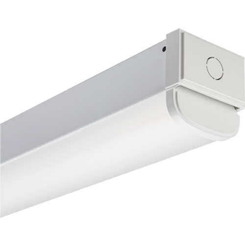 Lithonia Lighting CLX L48 7000LM SEF RDL MVOLT GZ10 50K 80CRI WH - Lithonia Commercial Linear Strip, 48 Inches Long, 7000 Lumen, 5000K, 120-277V with Round Diffuse Lens - Model CLX L48 7000LM SEF RDL MVOLT GZ10 50K 80CRI WH