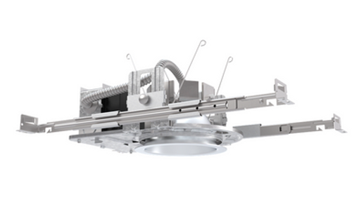 Lithonia Lighting - Commercial Downlighting - LDN 4IN  Round New Construction Housing, 3500K, 1,500 Lumens, Multi-Volt, 10% Dimming Driver, Housing -Model LDN4 35/15 MVOLT EZ1 HSG