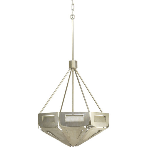 Progress Lighting Pendants Light - POINT DUME® byJeffrey Alan Marks for Progress Lighting Yerba Collection Silver Ridge Large Pendant - Model P500197-134