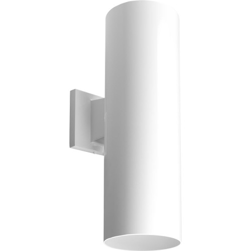 Progress Lighting Cylinder Light - 6" Outdoor Up/Down Wall Cylinder - Model P5642-30