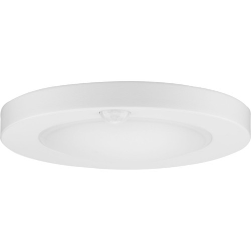 Progress Lighting Close-to-Ceiling Light - Standby Collection 7.75 in. White Surface Mount Motion Detection LED Light - Model P810041-028-30