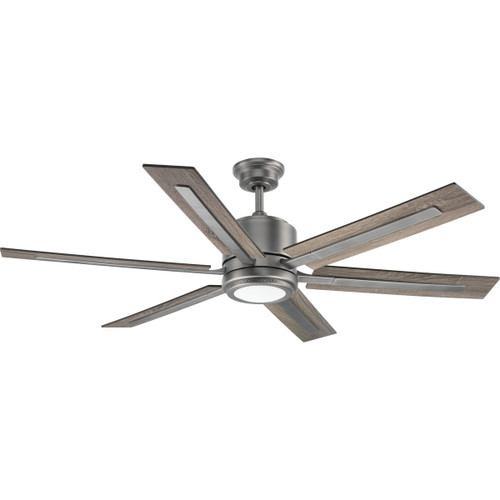 Progress Lighting Ceiling Fans Light - Glandon Collection 60" Six Blade Ceiling Fan - Model P2586-8130K