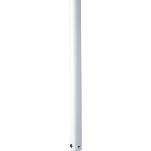 Progress Lighting Accessories Light - AirPro Collection 12 In. Ceiling Fan Downrod in White - Model P2603-28