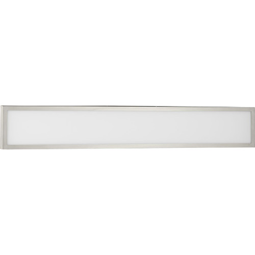 Progress Lighting Bath & Vanity Light - Everlume LED 24-inch Brushed Nickel Modern Style Bath Vanity Wall or Ceiling Light with Selectable 3000K/4000K Light Color - Model P300305-009-CS