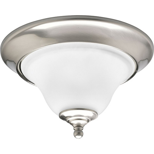 Progress Lighting Close-to-Ceiling Light - Trinity Collection One-Light 12-1/2" Close-to-Ceiling - Model P3475-09