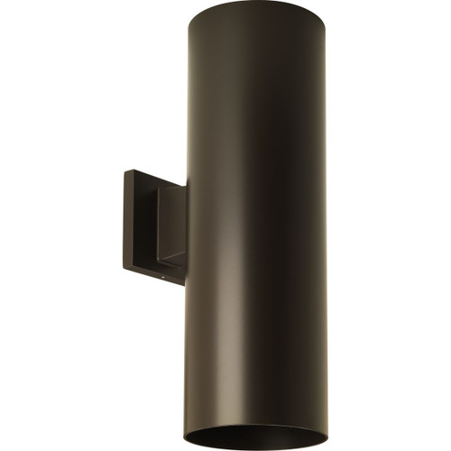 Progress Lighting Cylinder Light - 6" Outdoor Up/Down Wall Cylinder - Model P5642-20