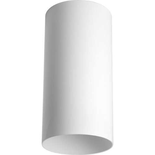 Progress Lighting Cylinder Light - 6" LED Outdoor Flush Mount Cylinder - Model P5741-30/30K