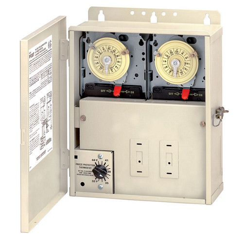 Freeze Protection Control For Pools w/Cleaner Requires 2 Time Switches, 240V