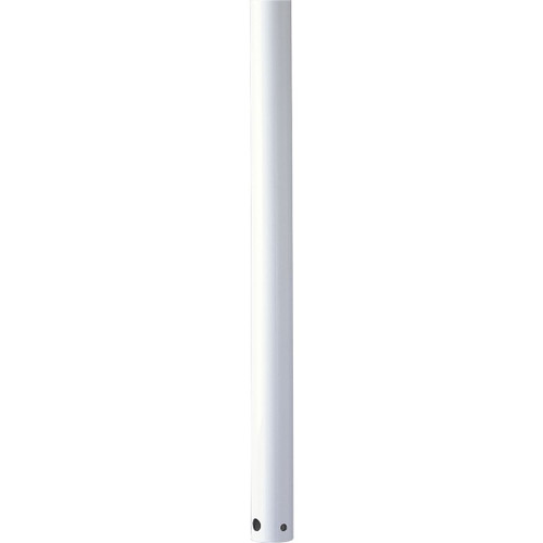 Progress Lighting Accessories Light - AirPro Collection 48 In. Ceiling Fan Downrod in White - Model P2607-28