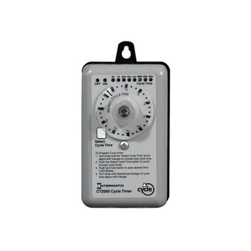 Intermatic CT2000 - Percentage Cycle Timer Percentage Cycle Timer - 120/240V, 60HZ