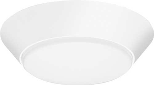 Lithonia Lighting Versi LED Flush Mount with Switchable White, 7IN, Switchable CCT ? 3000K, 4000K, and 5000K, Wet location listing, Master pack of 6 Model FMMLS 7 SWW2 WL M6