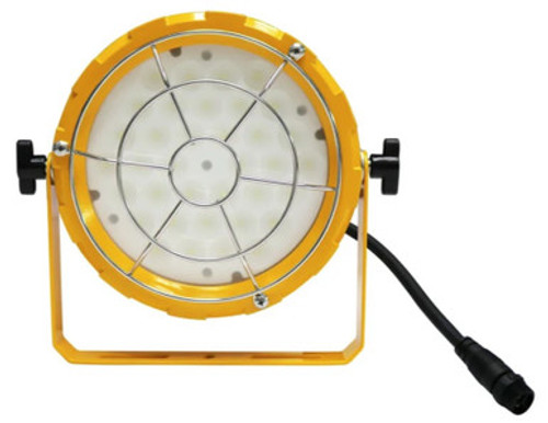 Loading Dock Light Fixtures With 60 Watt Integrated Round LED - 6600 Lumens - 6000K Daylight - Plug In 120V