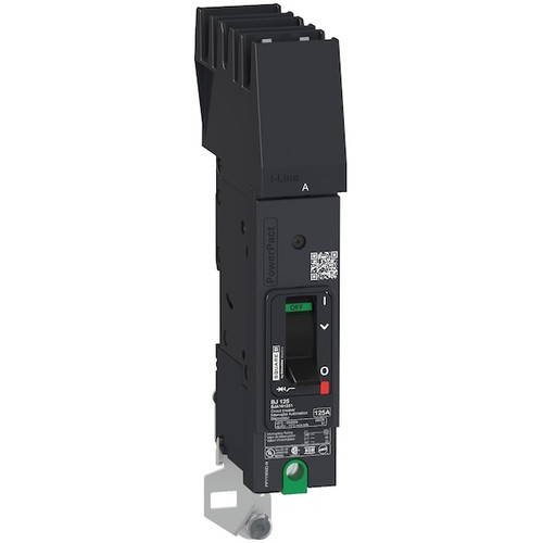 SQUARE D Circuit Breaker, BG 030 Series 30A, 1 Pole, 240V AC, B Curve Model BGA160303