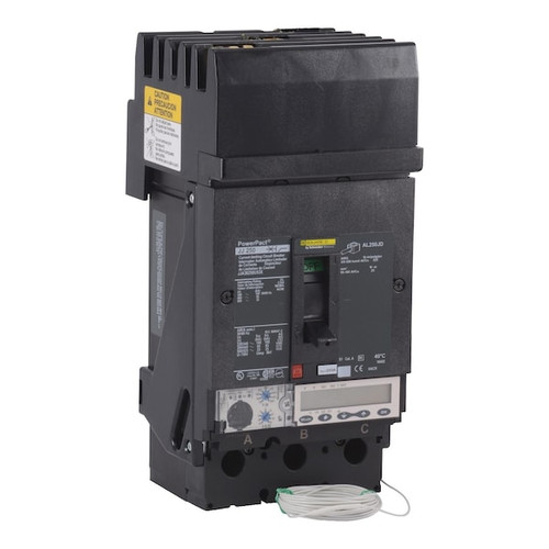 SCHNEIDER ELECTRIC Circuit Breaker, 250A, 3 Pole, 600V AC Model JJA36250U53X