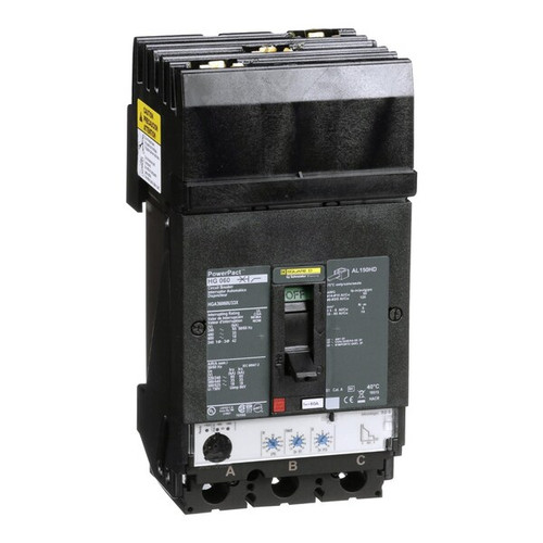 SCHNEIDER ELECTRIC Circuit Breaker, 60A, 3 Pole, 690V AC Model HGA36060U33X