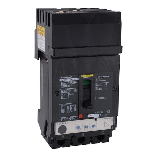 SCHNEIDER ELECTRIC Circuit Breaker, 60A, 3 Pole, 690V AC Model HJA36060U31X