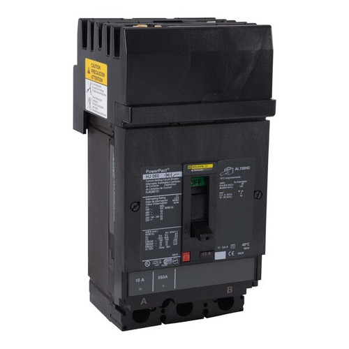 SQUARE D Circuit Breaker, 20A, 2 Pole, 690V AC Model HJA260202