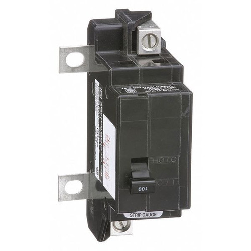 SQUARE D Miniature Circuit Breaker, QOM Series 100A, 2 Pole, 120/240V AC Model QOM100VH