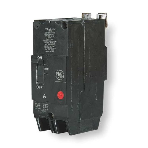 GE Molded Case Circuit Breaker, TEY Series 30A, 2 Pole, 277/480V AC Model TEY230