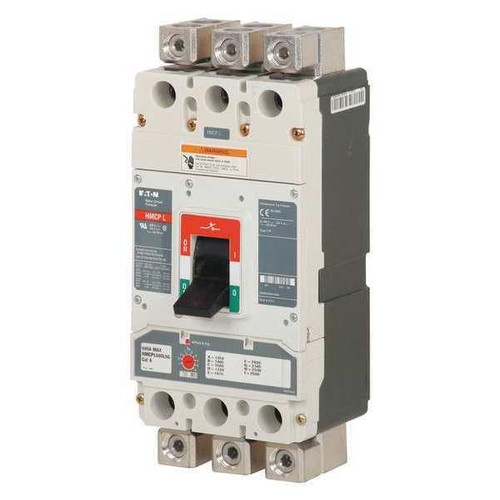 EATON Molded Case Circuit Breaker, HMCP Series 600A, 3 Pole, 600V AC Model HMCPL600N6G