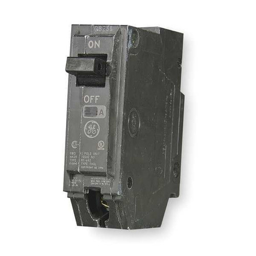 GE Miniature Circuit Breaker, THQL Series 20A, 1 Pole, 120/240V AC Model THQL1120HID