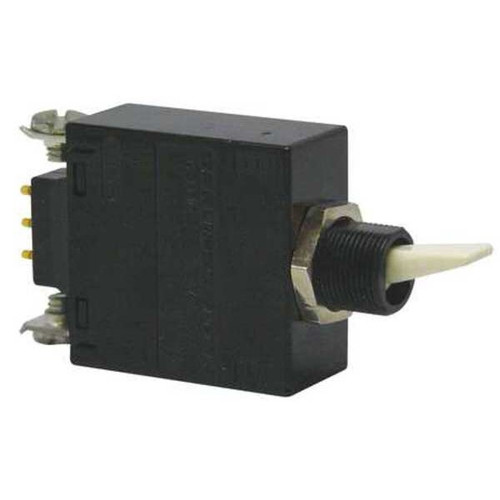 CARLING TECHNOLOGIES Circuit Breaker, 5A, 1 Pole, 250V AC, Medium Curve Model MM1-B-34-450-1-12B-B-E