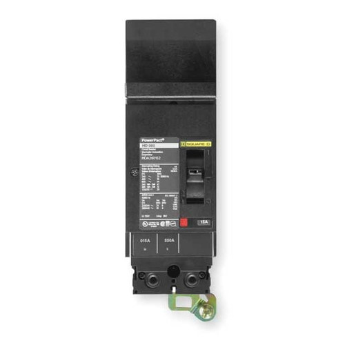 SQUARE D Molded Case Circuit Breaker, JG Series 175A, 2 Pole, 600V AC Model JGA261751