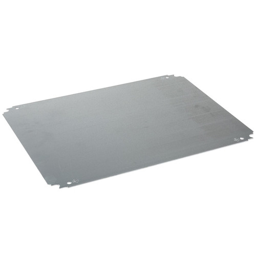 SCHNEIDER ELECTRIC Plain mounting plate H1000xW1000mm made Model NSYMM1010