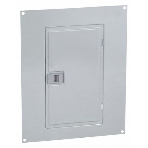 SQUARE D Load Center Cover, Surface Mount, 125 A Amps, 19.12 in L, 15.44 in W, Non-Vented, 16 Spaces, NEMA 1 Model QOC16US