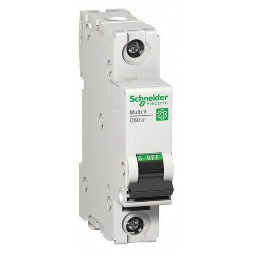 SCHNEIDER ELECTRIC Circuit Breaker, C60SP Series 10A, 1 Pole, 240/415V AC, C Curve Model M9F22110