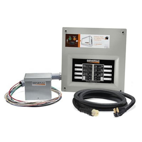 GENERAC Homelink 50 Amp Upgrade-Able Manual Transfer Switch Kit Model 9855