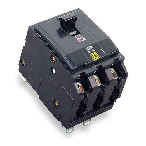 SQUARE D Miniature Circuit Breaker, QO Series 60A, 3 Pole, 120/240V AC Model QO360VH
