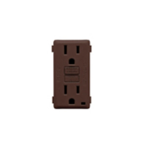 LEVITON CIRCUIT INTERRUPTOR RENU CC KIT 15A GFCI WALNUT BROWN Model RKG15-WB