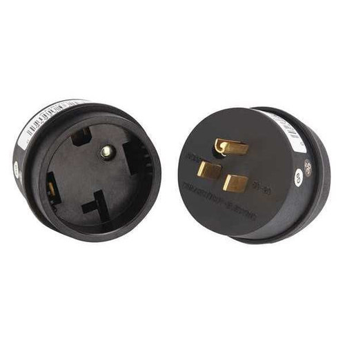 CONNECTICUT ELECTRIC RV Plug Adaptor, 50A to 30A Model CESMAD5030