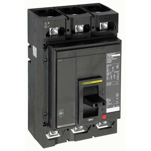 SQUARE D Molded Case Circuit Breaker, MG Series 350A, 3 Pole, 600V AC Model MGL36350