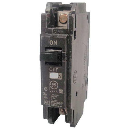 GE Miniature Circuit Breaker, THHQC Series 35A, 1 Pole, 120/240V AC Model THHQC1135WL