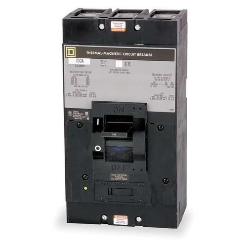 SQUARE D Molded Case Circuit Breaker, Q4 Series 300A, 3 Pole, 240V AC Model Q4L3300