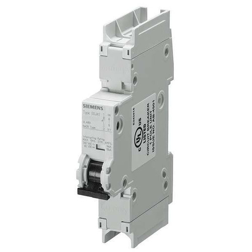 SIEMENS Miniature Circuit Breaker, 5SJ4 Series 0.5A, 1 Pole, 240V AC, C Curve Model 5SJ41057HG41