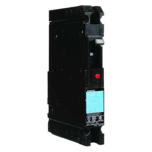 SIEMENS Molded Case Circuit Breaker, ED4 Series 30A, 1 Pole, 120/277V AC Model ED41B030